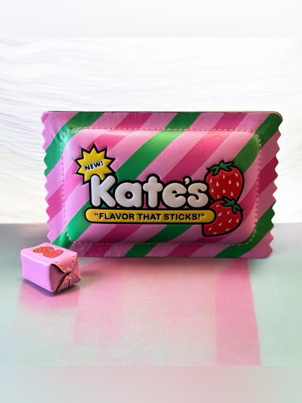 Kate Spade Bubble Gum Coin Zip Wallet